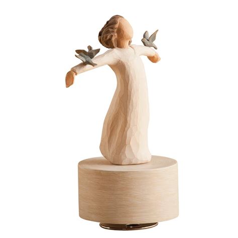 electric angel music box|willow tree music boxes.